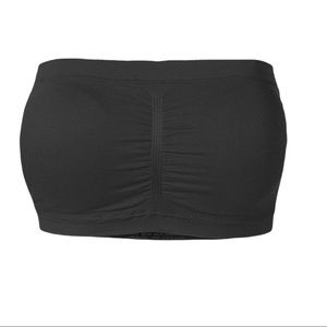 NEW! Black Strapless Padded Bandeau Tube Top Bra